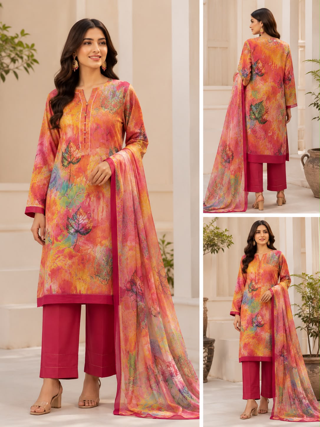 Fareha collection Stich suit